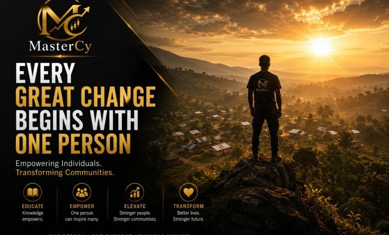 EVERY GREAT CHANGE BEGINS WITH ONE PERSON