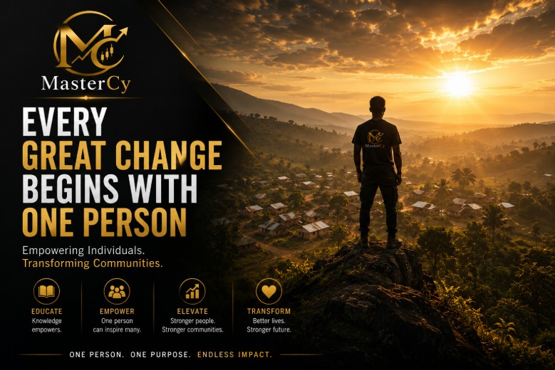 EVERY GREAT CHANGE BEGINS WITH ONE PERSON